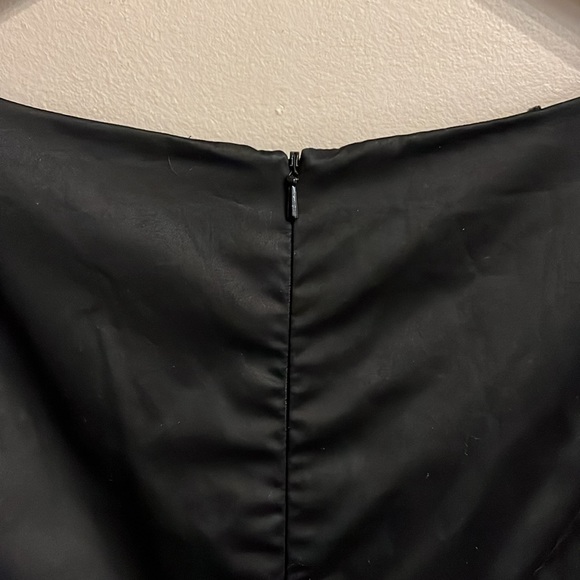 French Connection black scoop neck mini dress size 8 - Picture 8 of 15